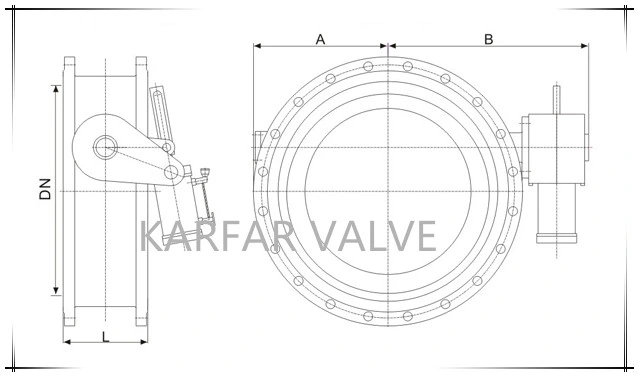 Buffer Damper Butterfly Cushion Counter Weight Slow Shut Non Slam Check Valve